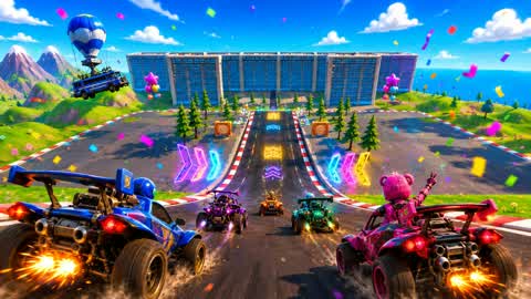 MEGA RAMP 🏍️CAR&WEAPONS