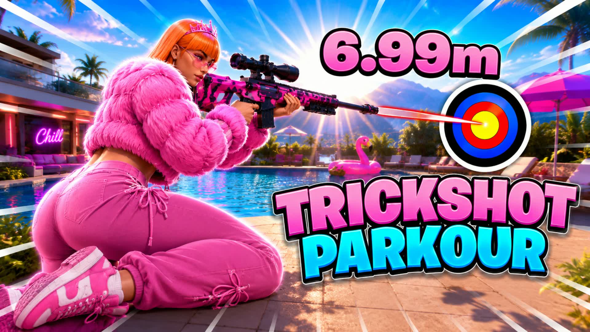 👌💥 PERFECT GIRL TRICKSHOT PARKOUR 🎯