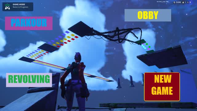 REVOLVING FORTNITE PARKOUR OBBY