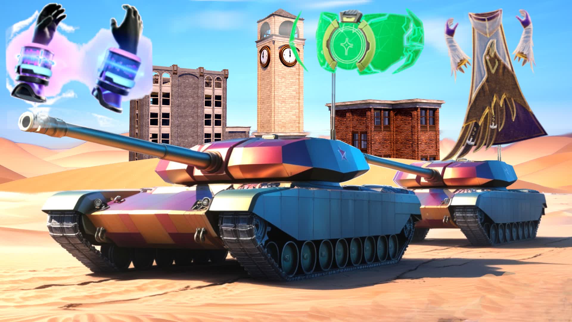 DESERT TILTED TOWER 20 VS 20