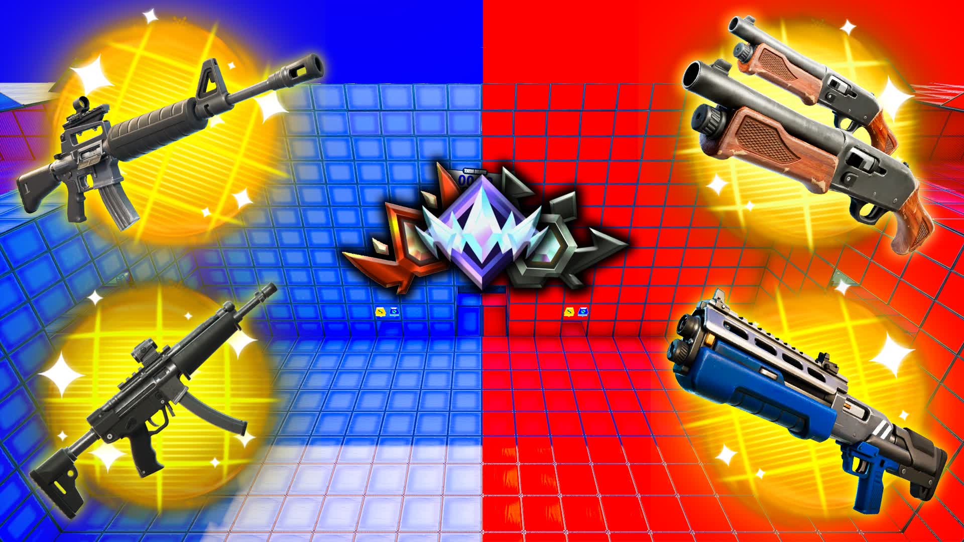 SUPER RANKED RED VS BLUE 🔴🔵