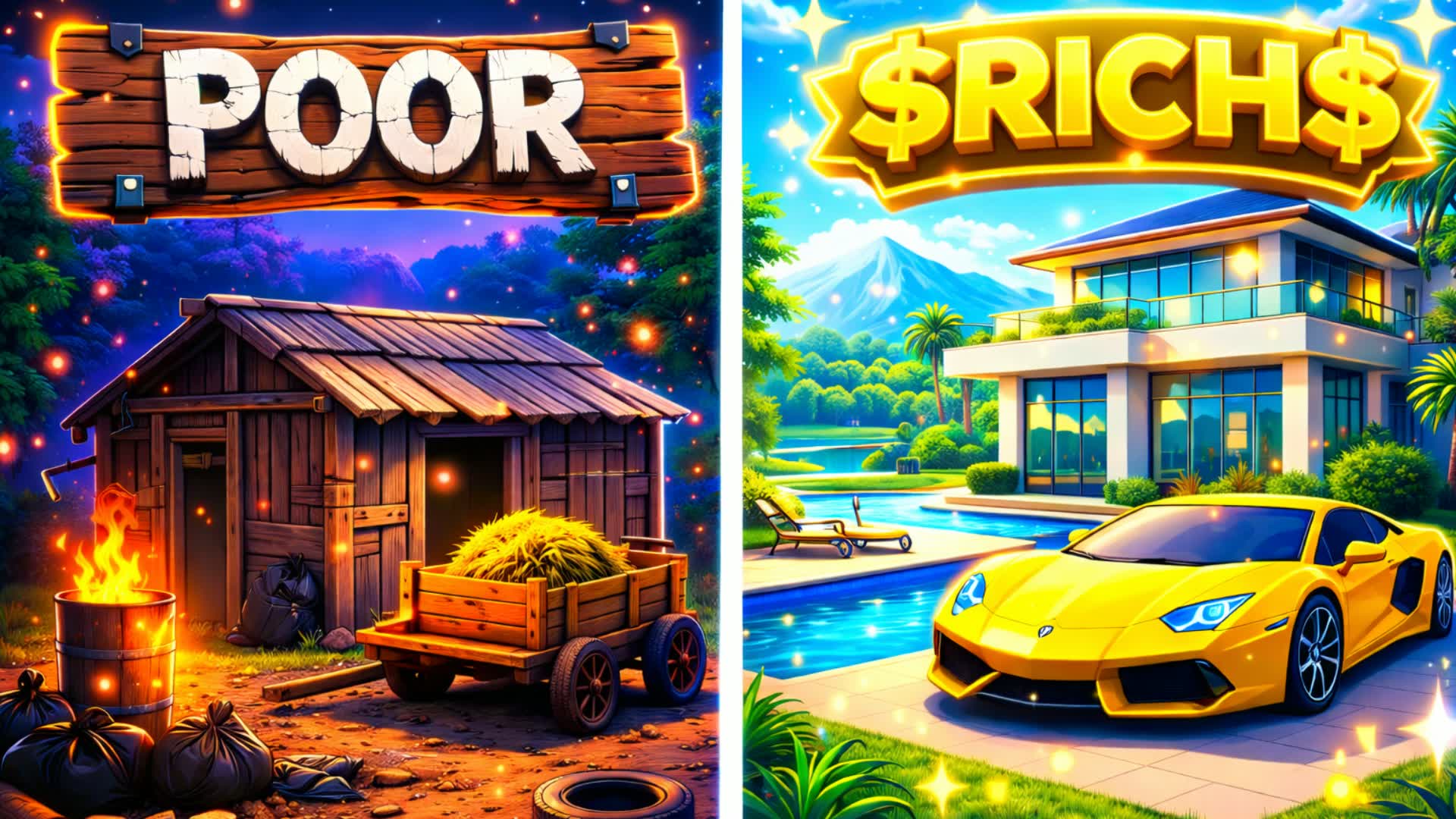 💥POOR VS RICH TYCOON AURA😎
