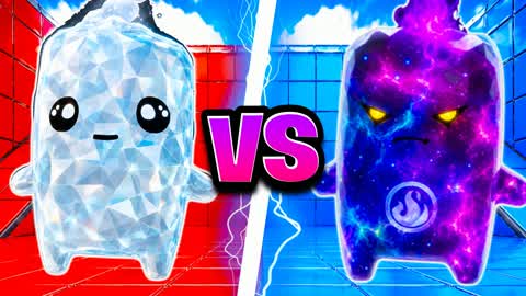 RED VS BLUE HAY BALE 🔴🔵