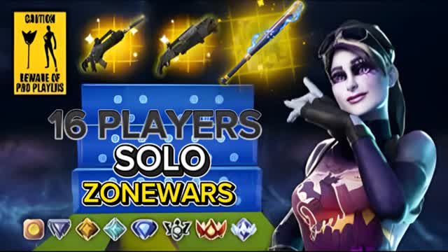 🔥[SOLO]🔥 CUP ZONEWARS (16 PLAYERS)