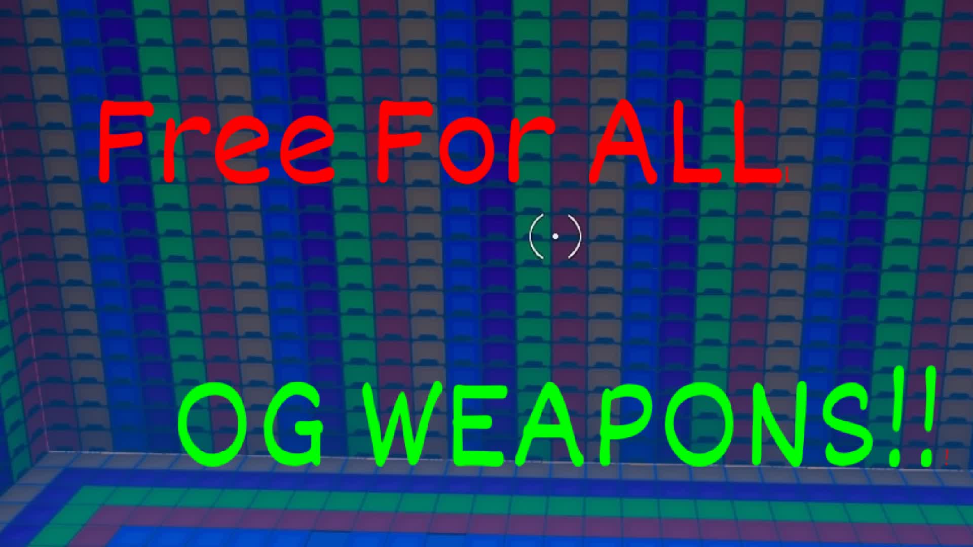 Fun Gun FFA: OG Weapons!!!