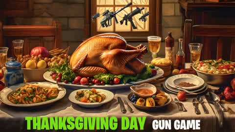 THANKSGIVING DAY GUN GAME - CRAZY FIGHT