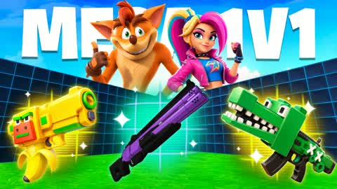 MEGA 1V1 FFA - ALL GUNS & RIDES