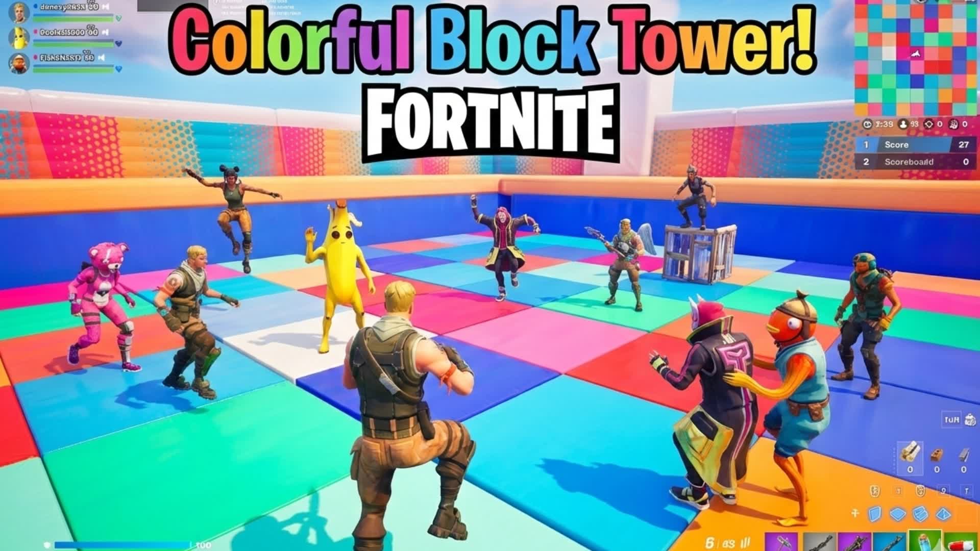 Colorful Block Tower!