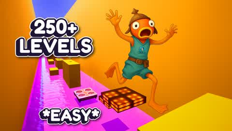 🔥 OBBY RUN PARKOUR 250+🔥