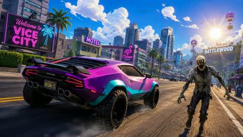 Season 3 TMNT Drive ⭐️ FFA 🧟 Zombies