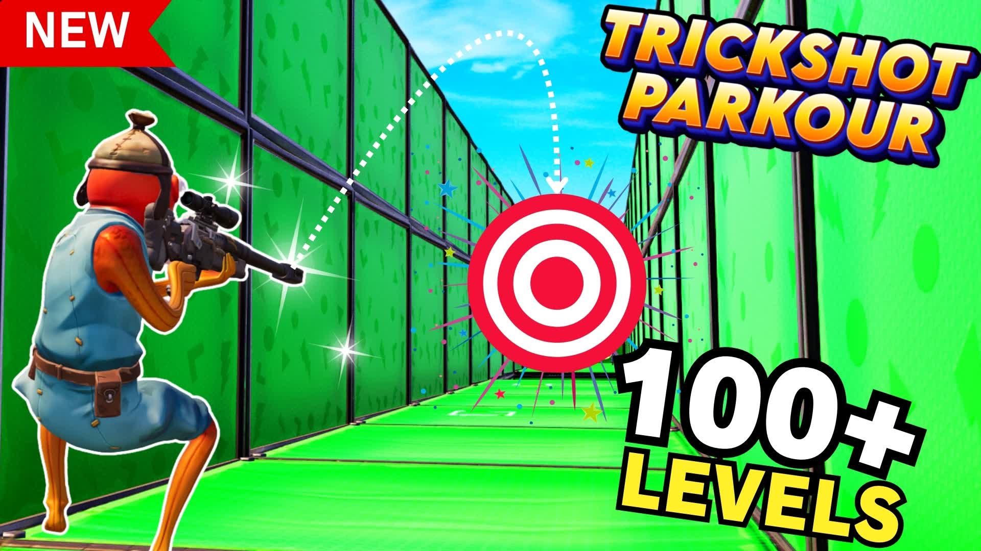 MEGA TRICKSHOT PARKOUR 100+ 🎯