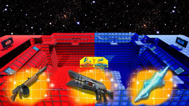 🚀SPACE RED VS BLUE 🔴🔵