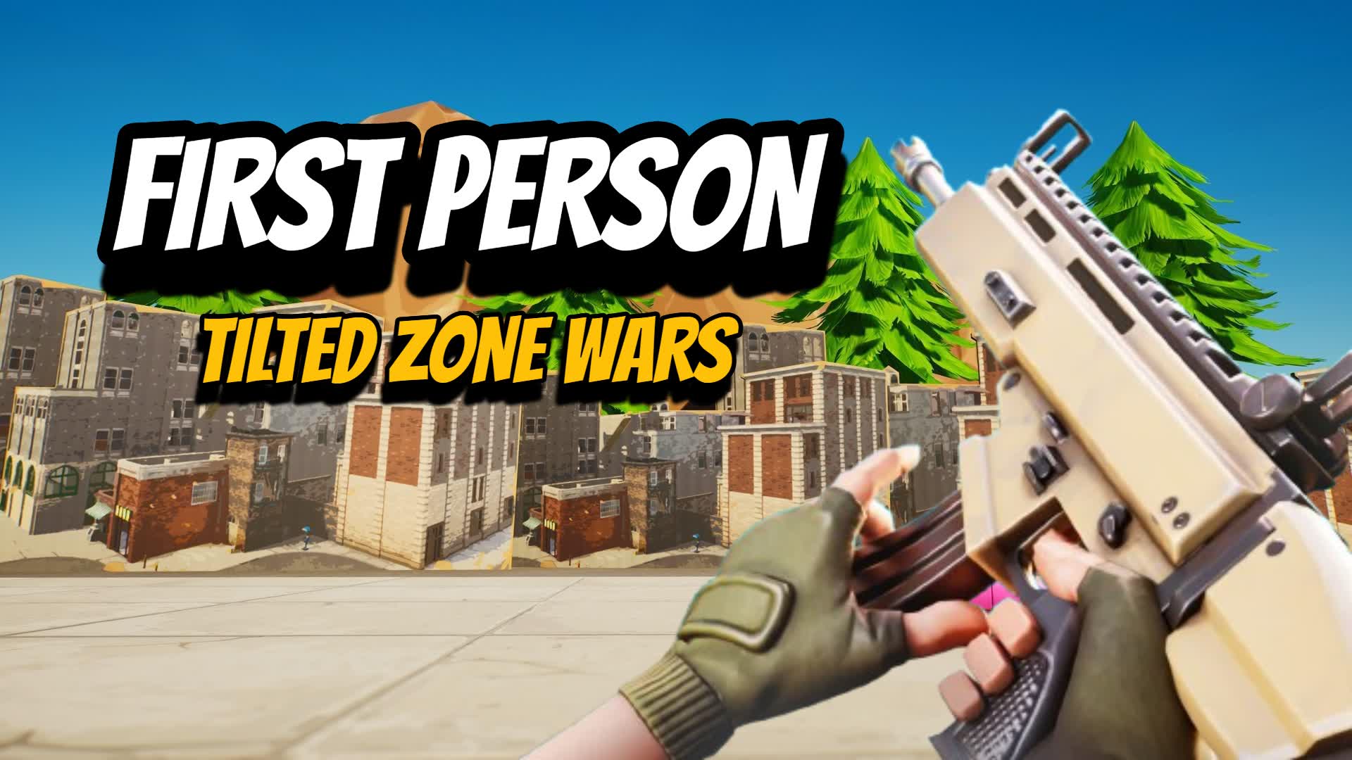 FIRST PERSON TILTED ZONE WARS🔥