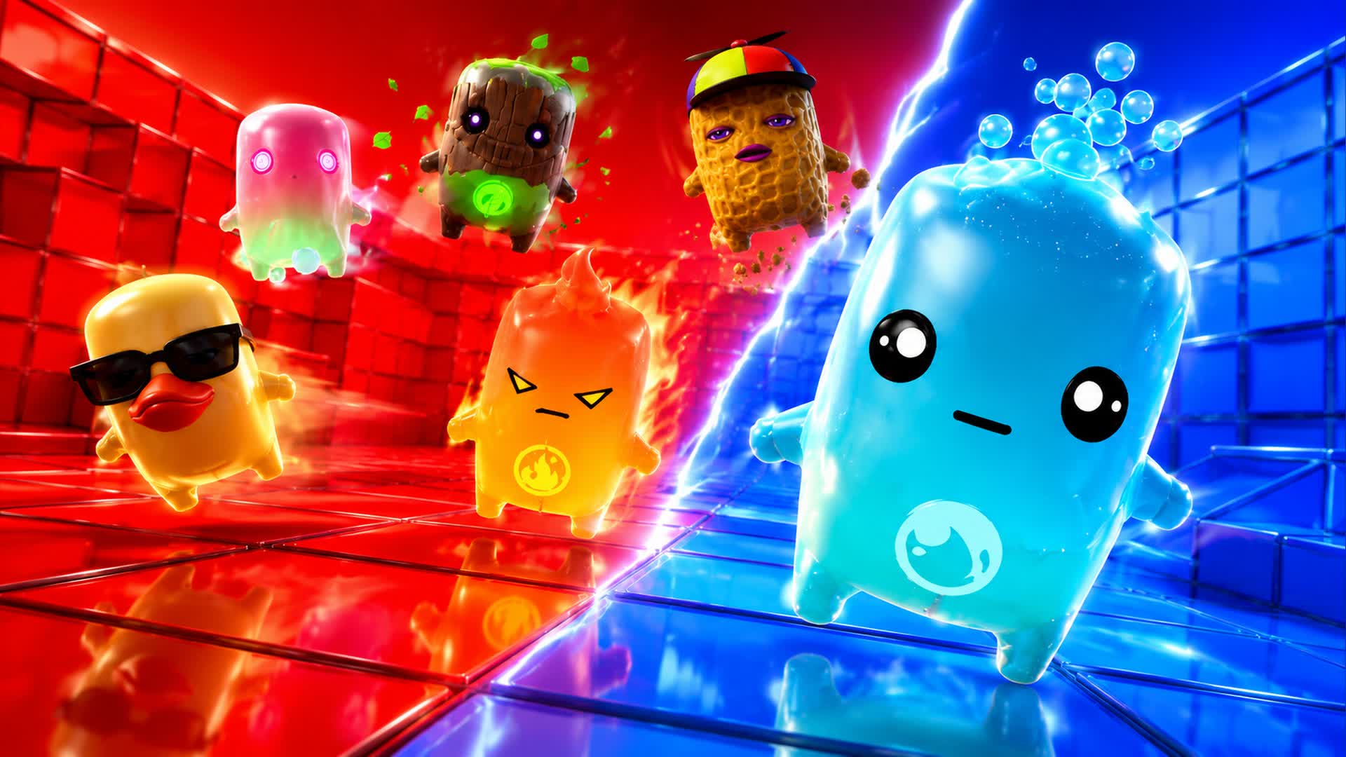 RED VS BLUE HEADRUSH š“šµ