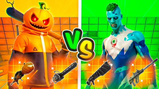 🎃Pumpkin vs Zombie🧟‍♂️