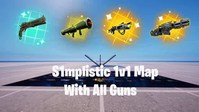 Simple 1v1 Map With Every Gun