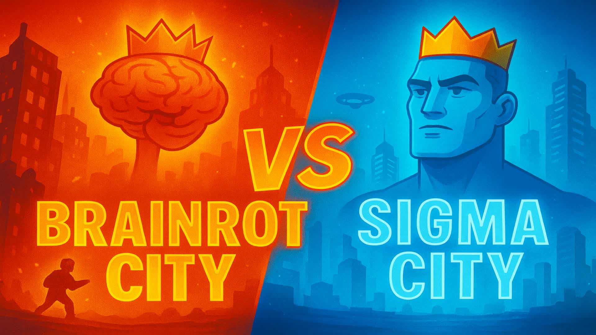 Brainrot City vs Sigma City