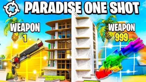 GUN GAME 🔫 PARADISE ONE SHOT 🎯
