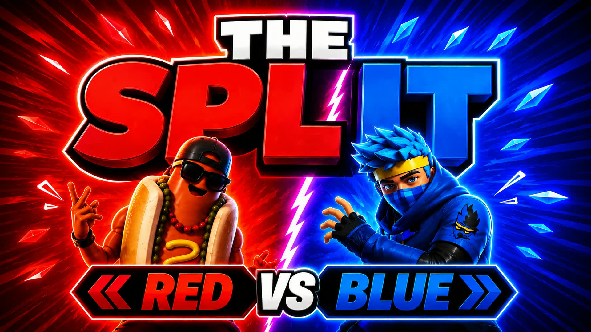RED VS BLU 🔵🔴 The Split🔥🔥