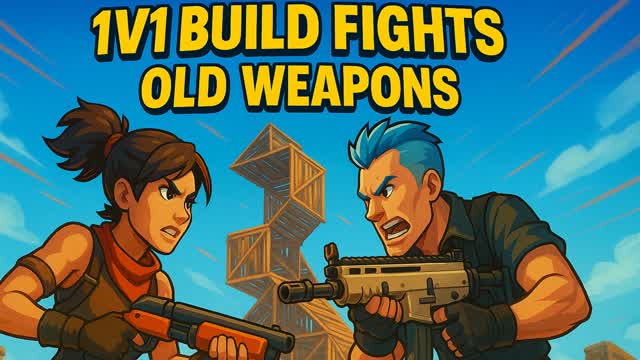1V1 BUILD FIGHTS OLD WEAPONS