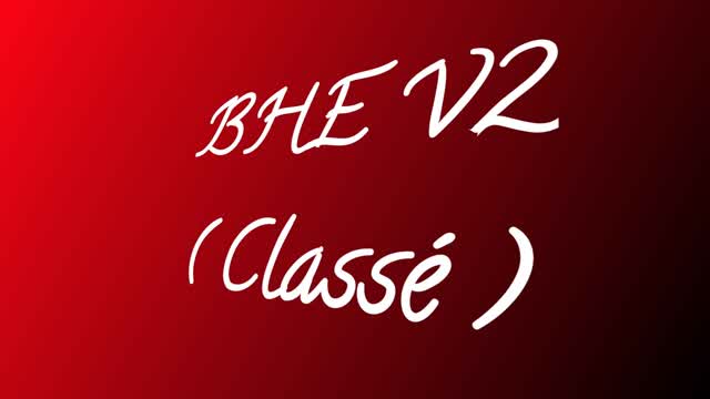 Capture 1 – BHE V2 ( Classé )