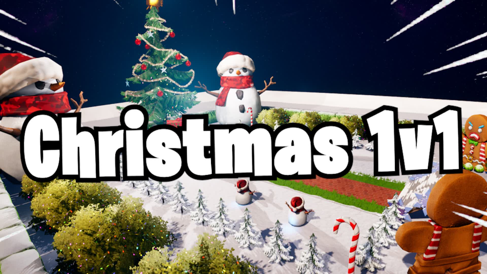 christmas 1v1 205859609143 by elpapi Fortnite Creative Map Code