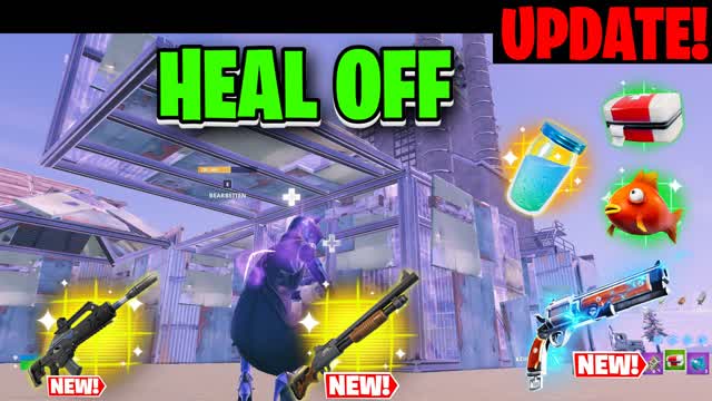 HEAL OFF GUNS ZONE WARS