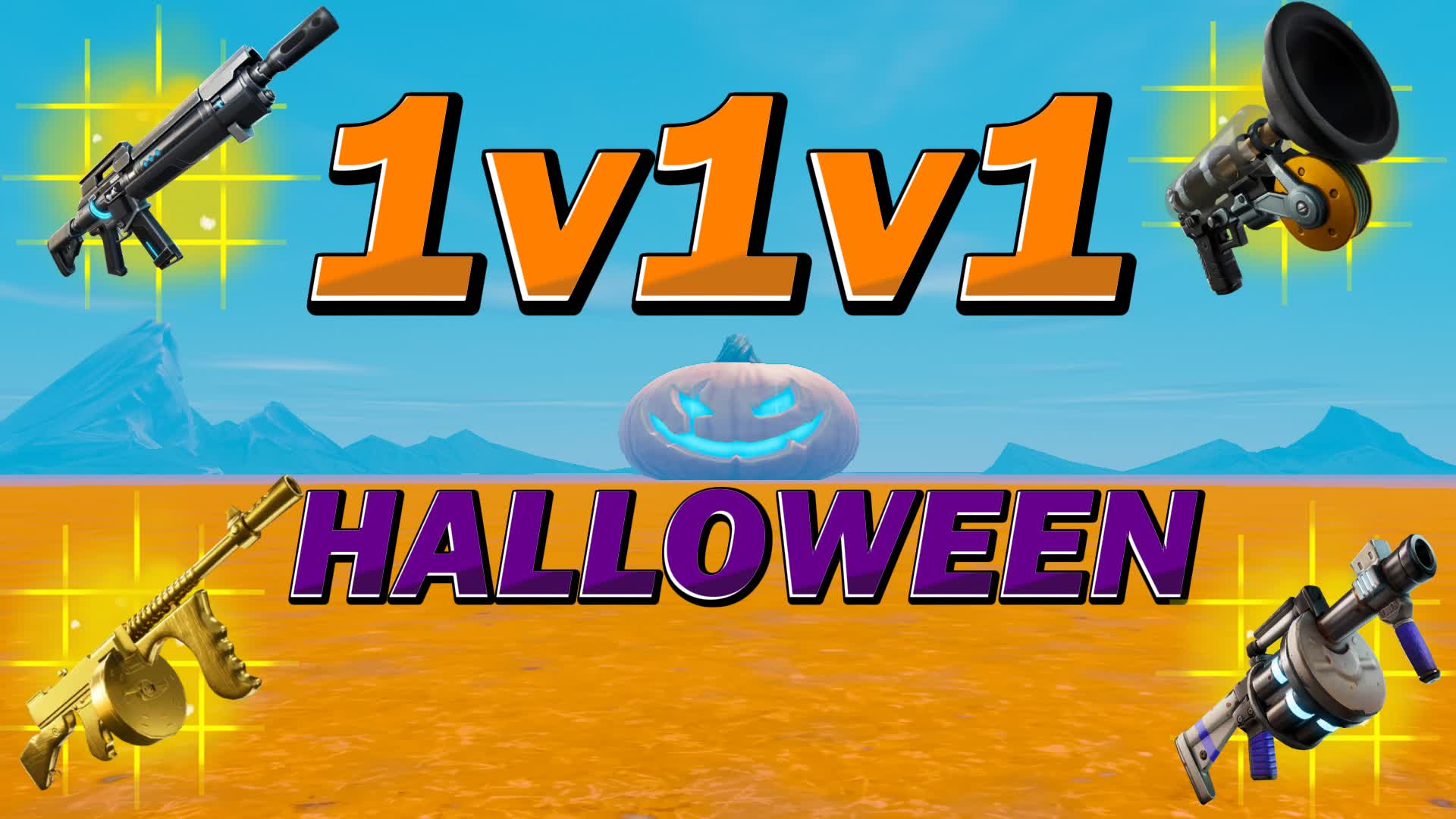 1v1v1 HALLOWEEN 1v1 REALISTIC FFA