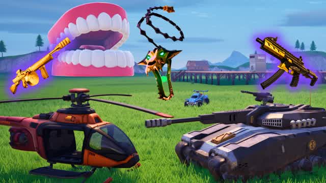 Crazy Gun Game FFA New Weapons