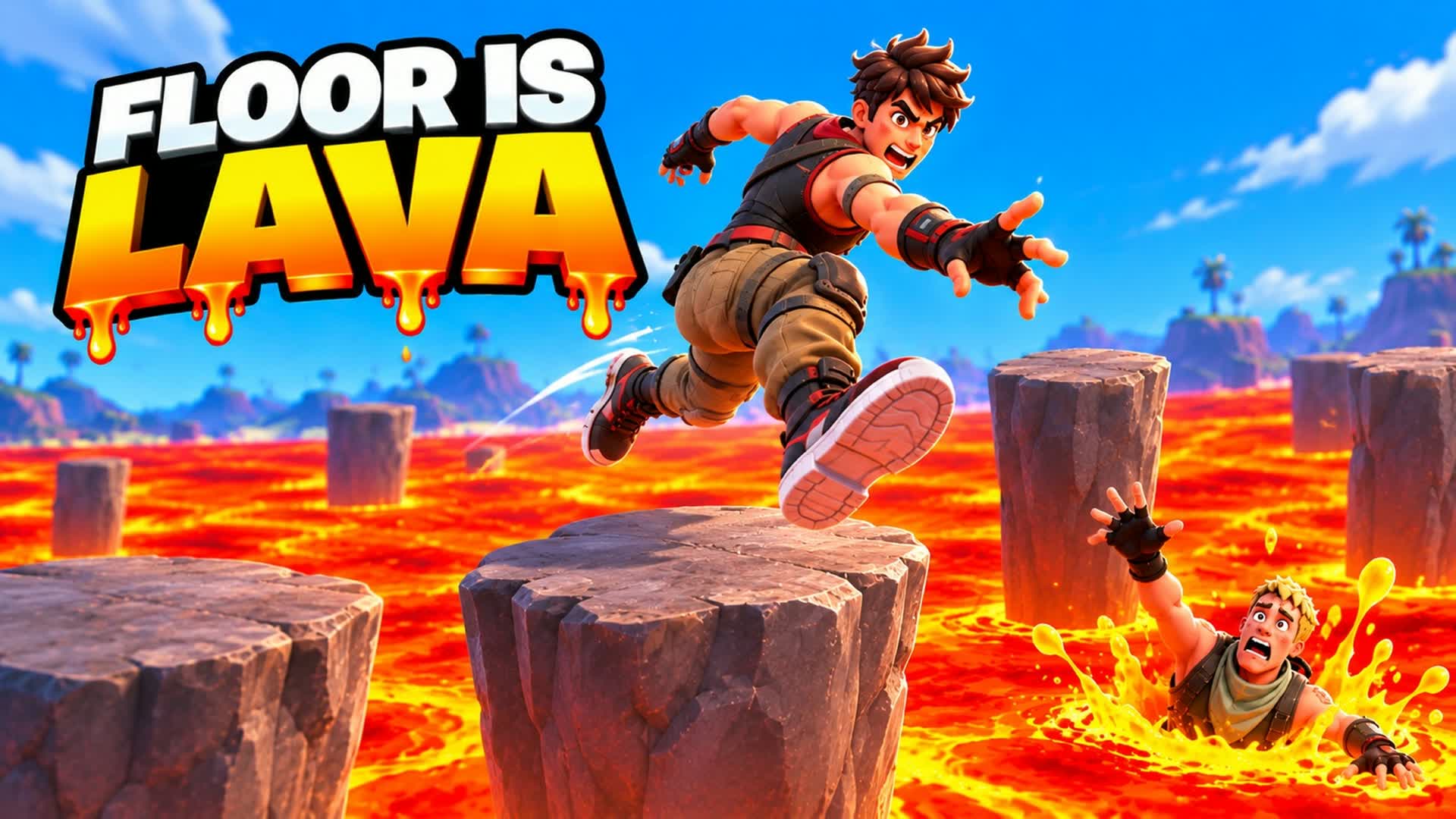 FLOOR IS LAVA: PILLARS