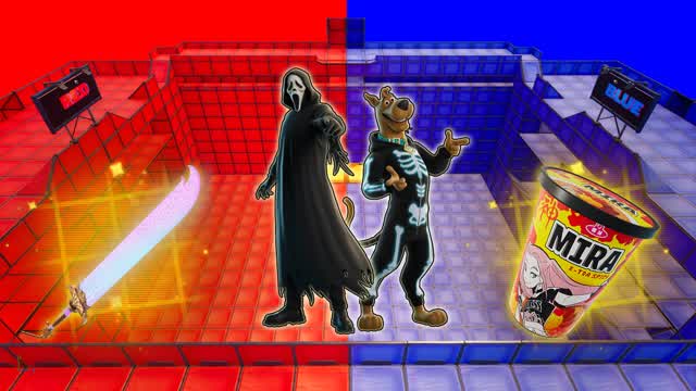 SUPER SPOOKY KPOP RED VS BLUE GHOSTFACE