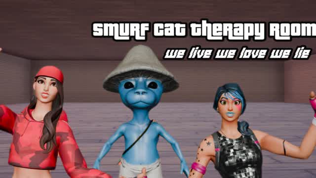 Smurf Cat Therapy Room (ReImagined)