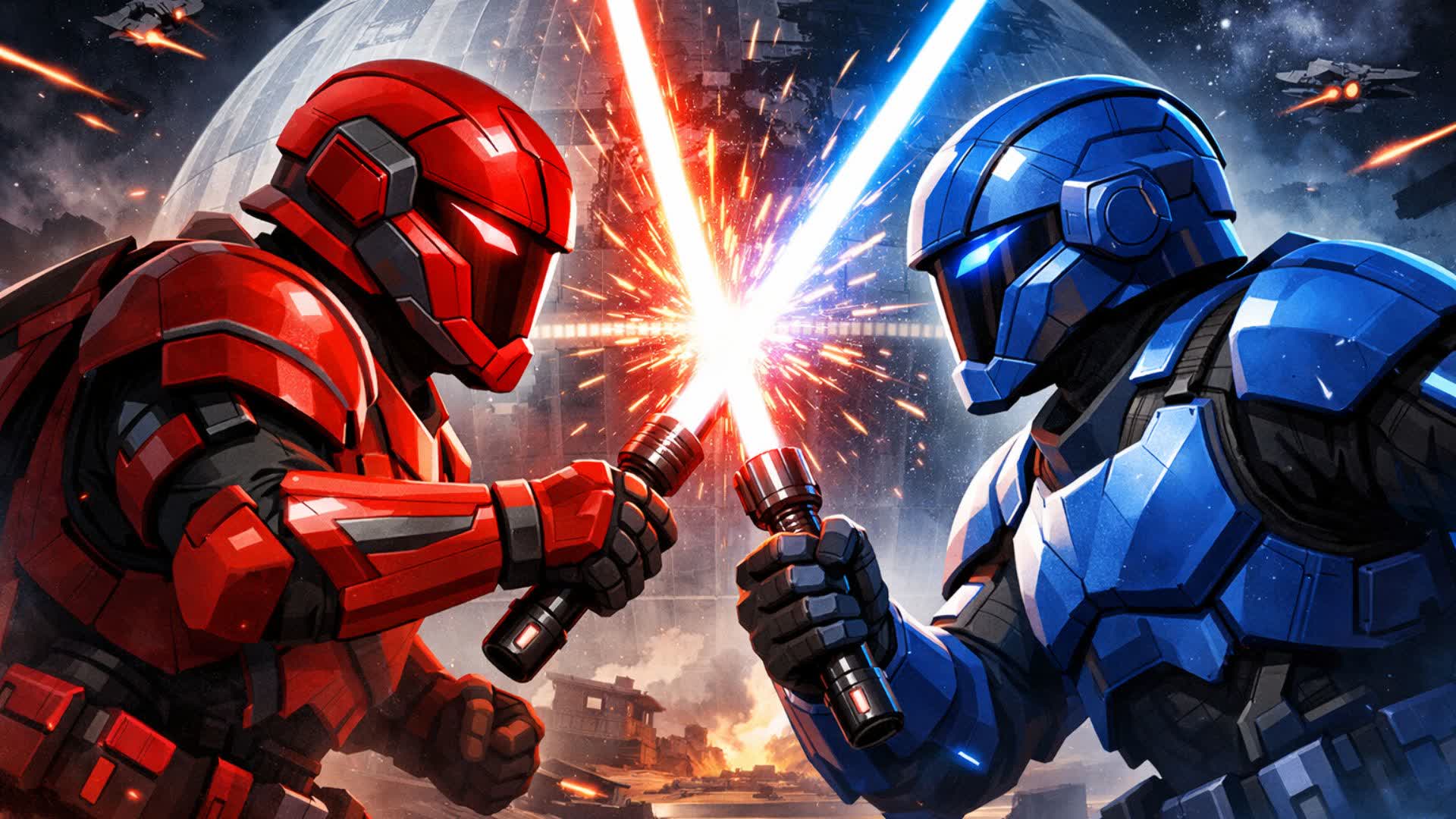 Ultra Star Wars 赤対青