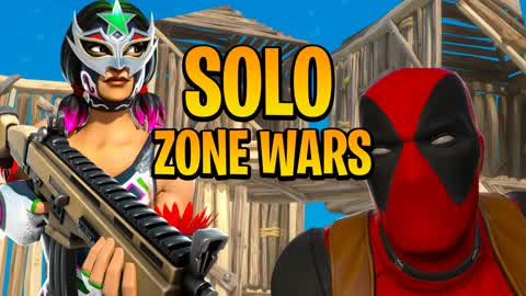 SOLO ZONE WARS 33 PLAYERS 🌀