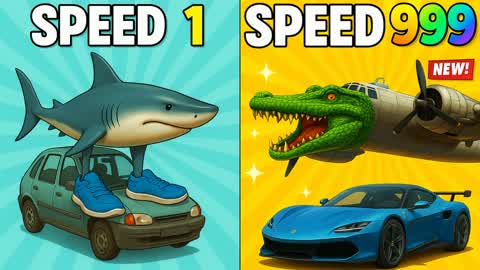 BRAINROT MEGA RAMP : SPEED RACE