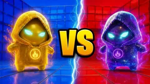 red vs blue sand box