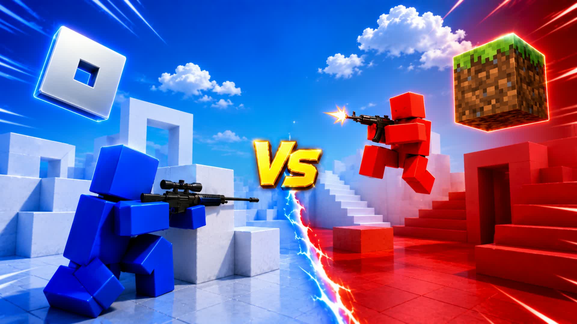 RED VS BLUE🔴🔵 CLARK BALA