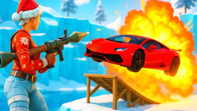 ❄️ Winter Cars 🚗 VS Rockets 🚀