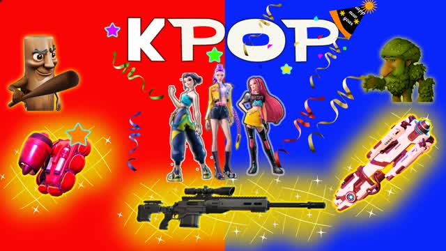 🔴SUPER RED VS BLUE K-POP FUN🔵
