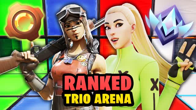 🏆 RANKED TRIO ARENA - ZONE WARS 🌀