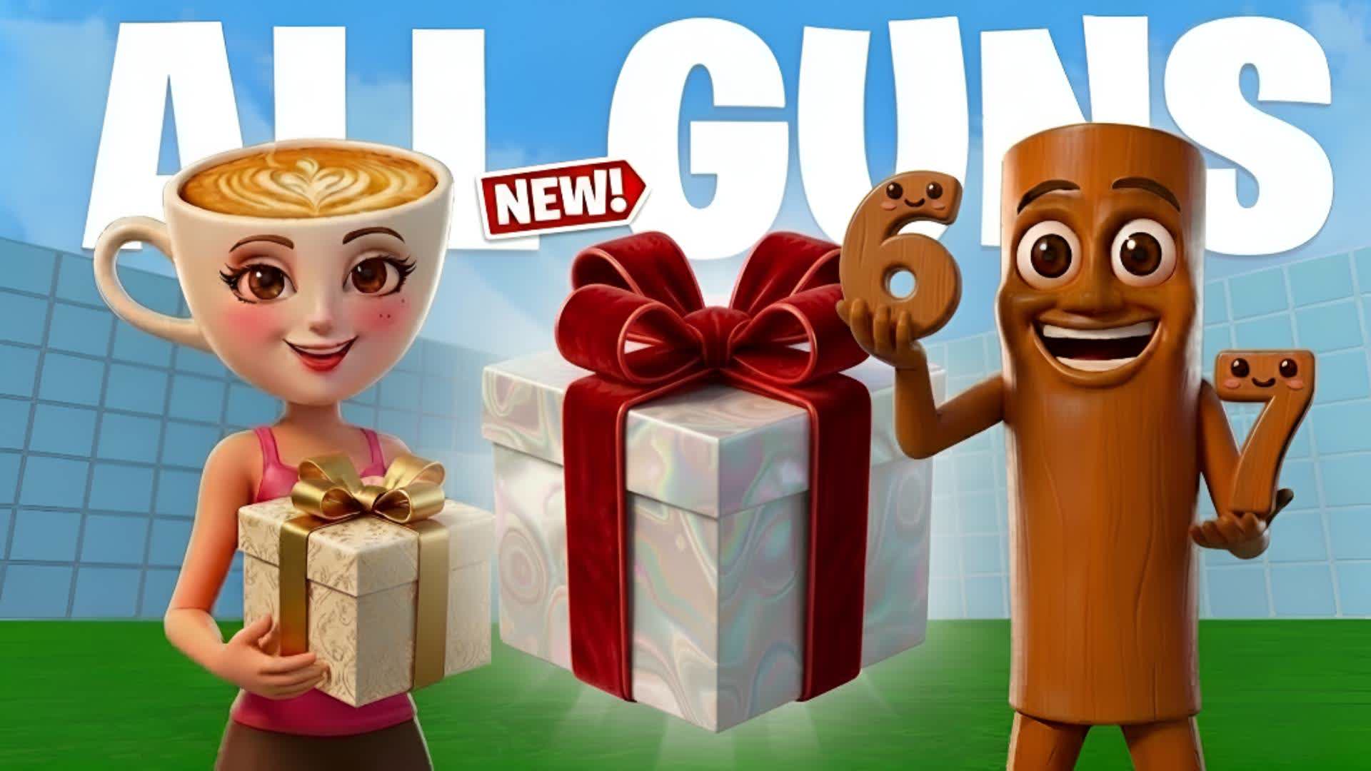 1V1 FFA BRAINROTS - すべての銃とライド