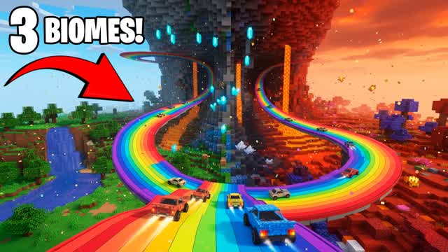 🔥Minecraft Rocket Race🔥