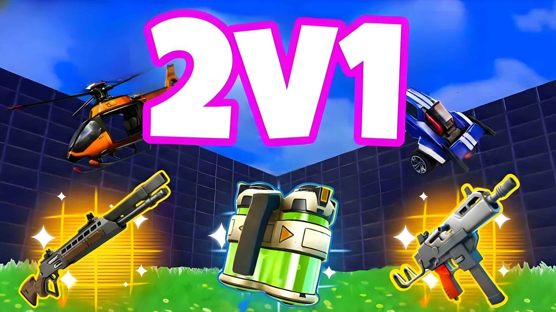 ALL GUNS 2V1