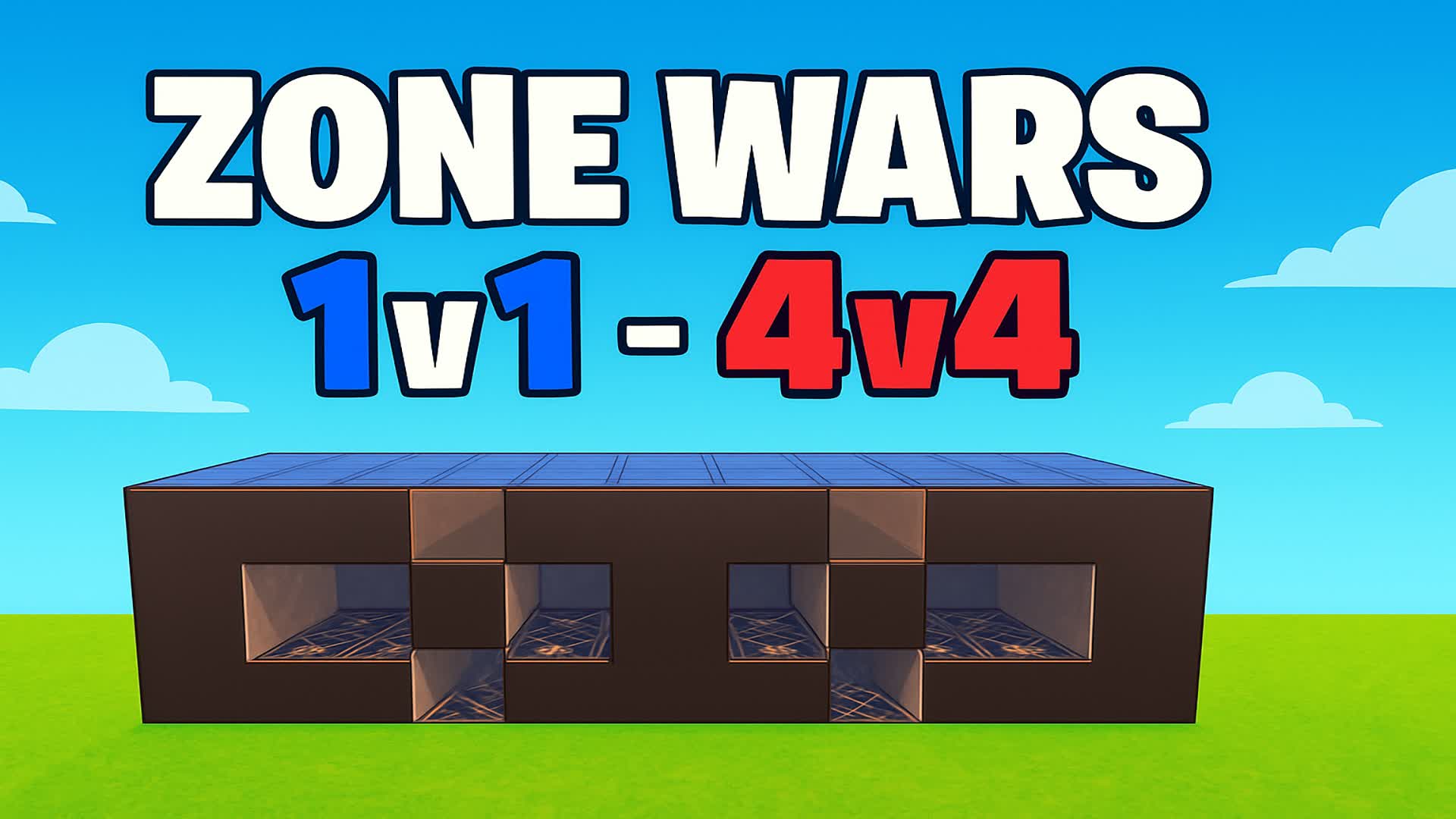 SUPER PRO ZONE WARS (1V1 TO 4V4)