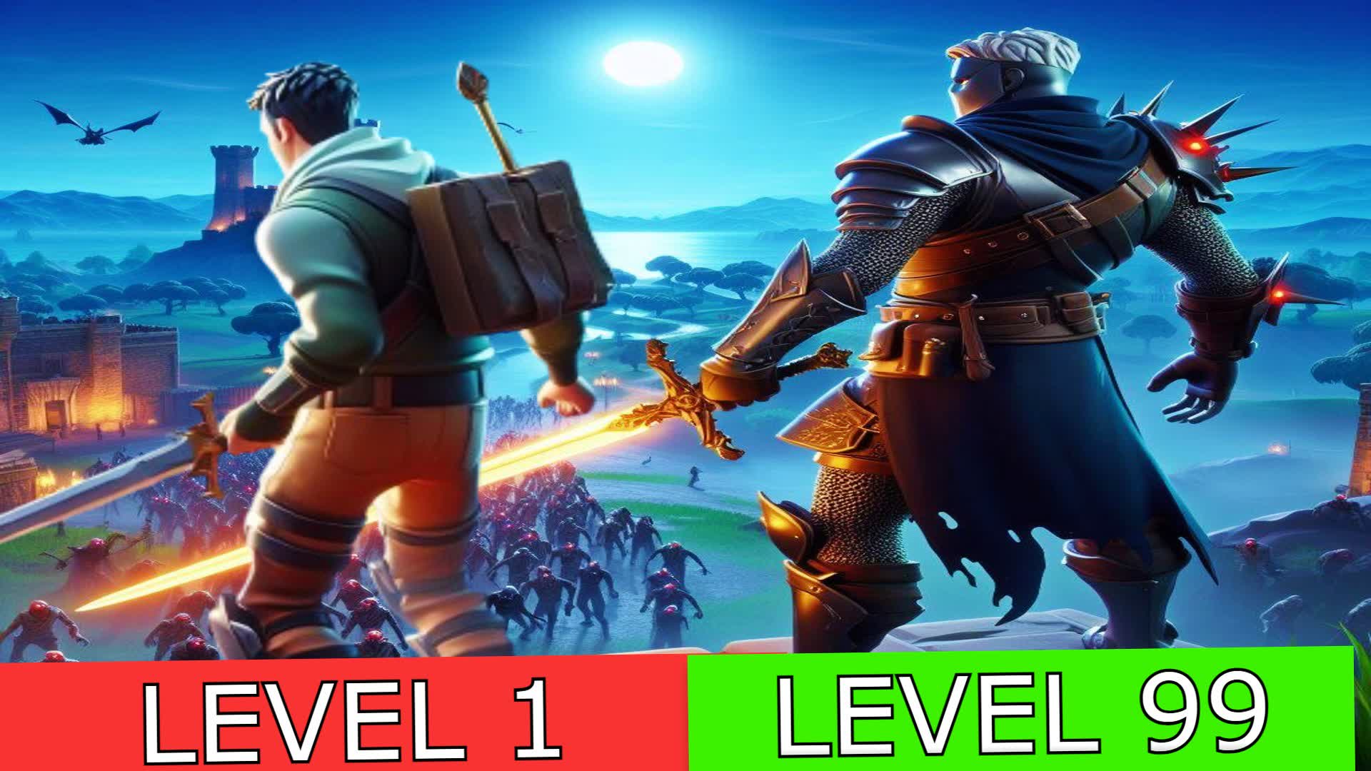 ZOMBIE CASTLE 031196980154 by nikako Fortnite Creative Map Code