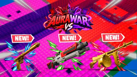 MEGA RED VS PURPLE🔴🔵AuraWar NewWeapons