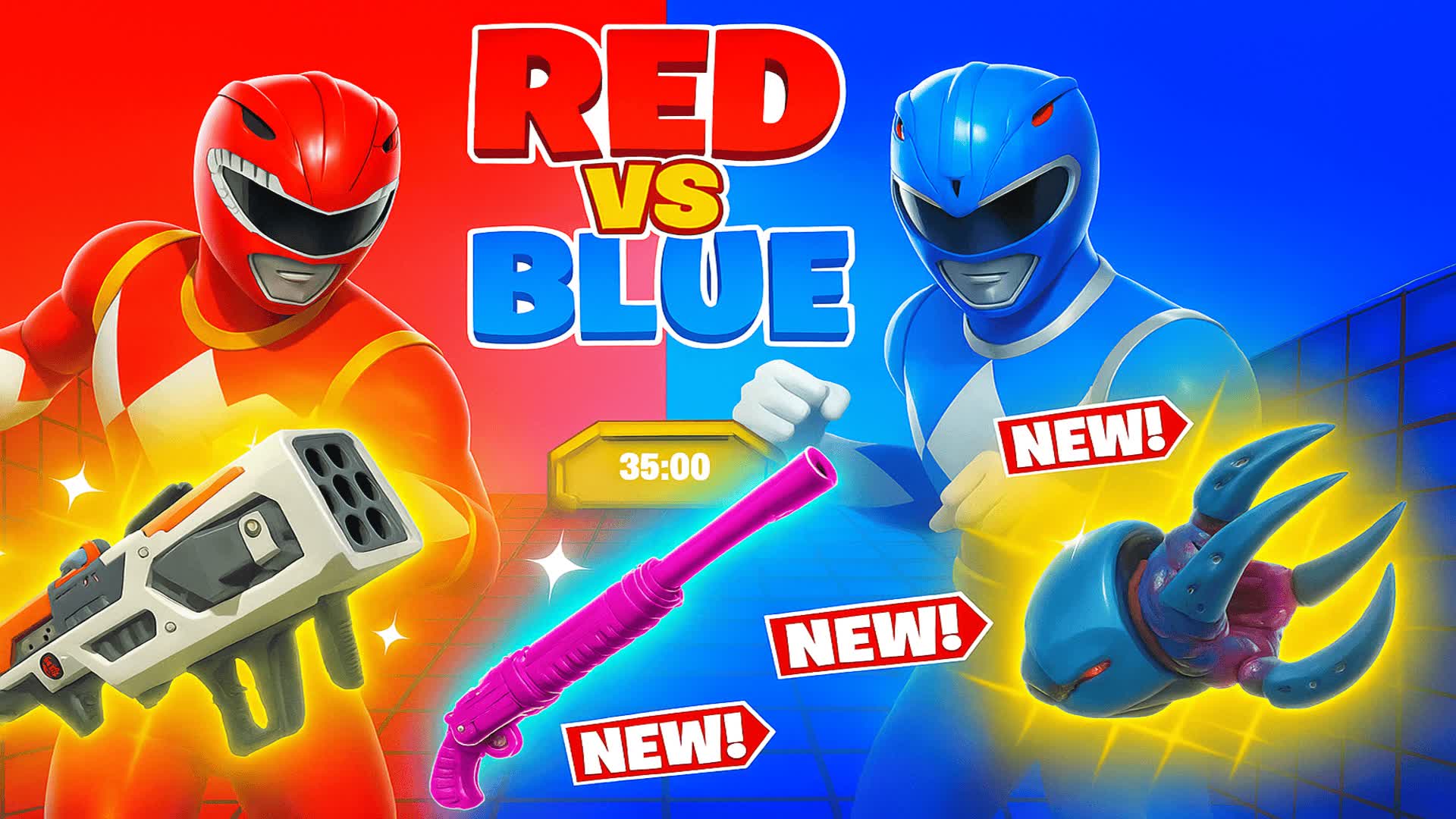 AMAZING POWERS 🔴RED VS BLUE 🔵
