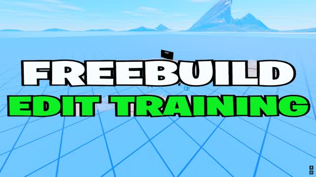 FREEBUILD MAP EDIT TRAINING CUP🏆📝