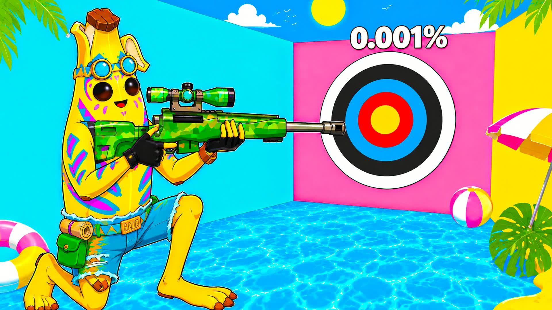 ☀️ ADVENTURE TRICKSHOT PEELY 🍌 PARKOUR