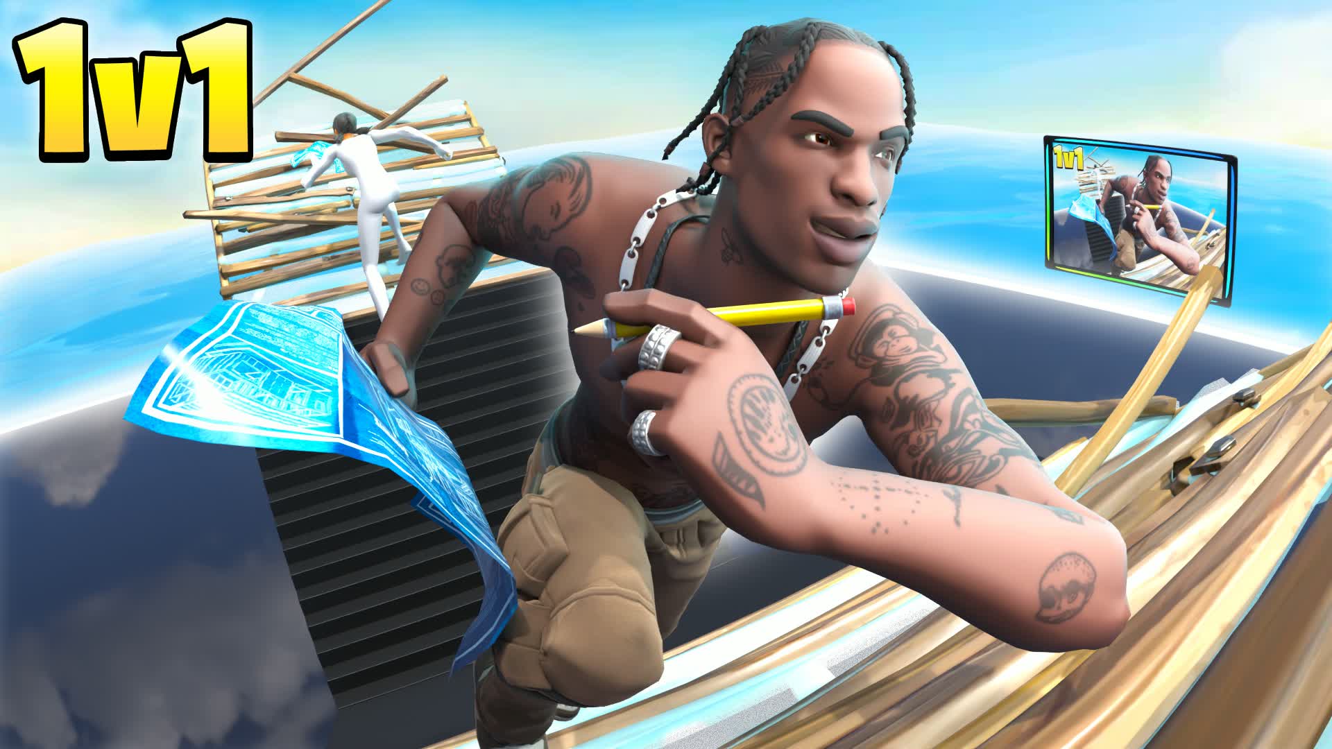 1v1 1v1 A [BRAINROTS ガンズ]